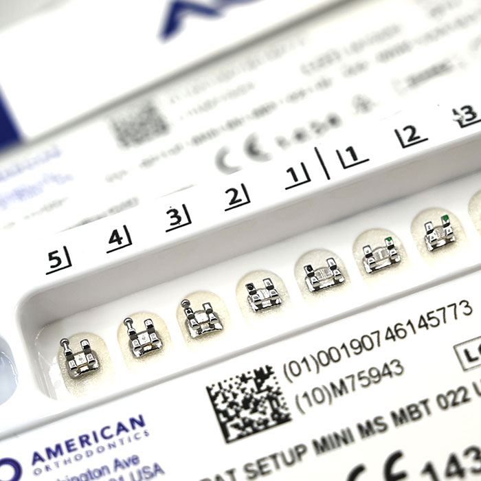 براکت فلزی American Orthodontics - 8