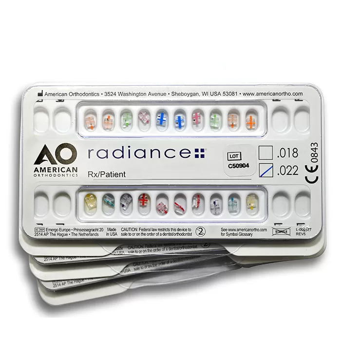 براکت سرامیکی Radiance   American Orthodontics - 10
