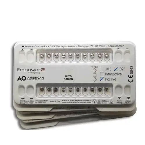 براکت سلف لیگیتینگ American Orthodontics  Empower2 - 11
