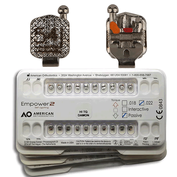 براکت سلف لیگیتینگ American Orthodontics  Empower2 - 6