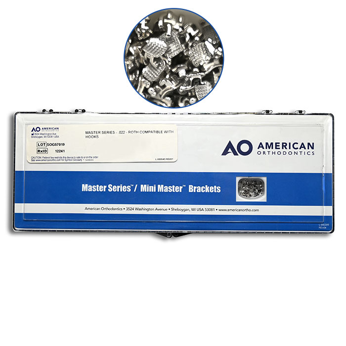 براکت فلزی 50 کیسیAmerican Orthodontics - 1