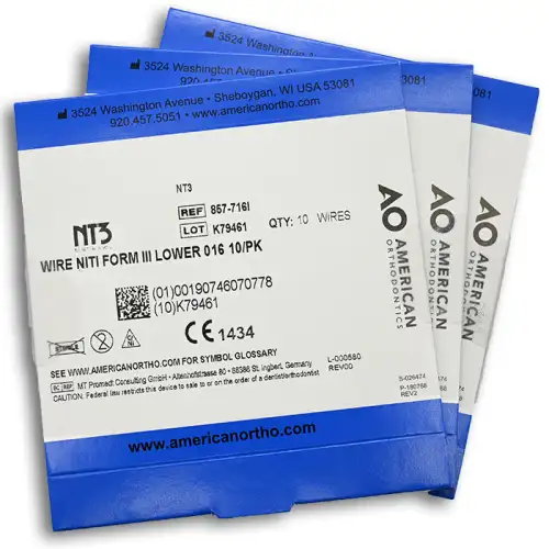 آرچ وایر نیتی American Orthodontics - 3