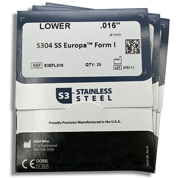 آرچ وایر استیل G&H - 1