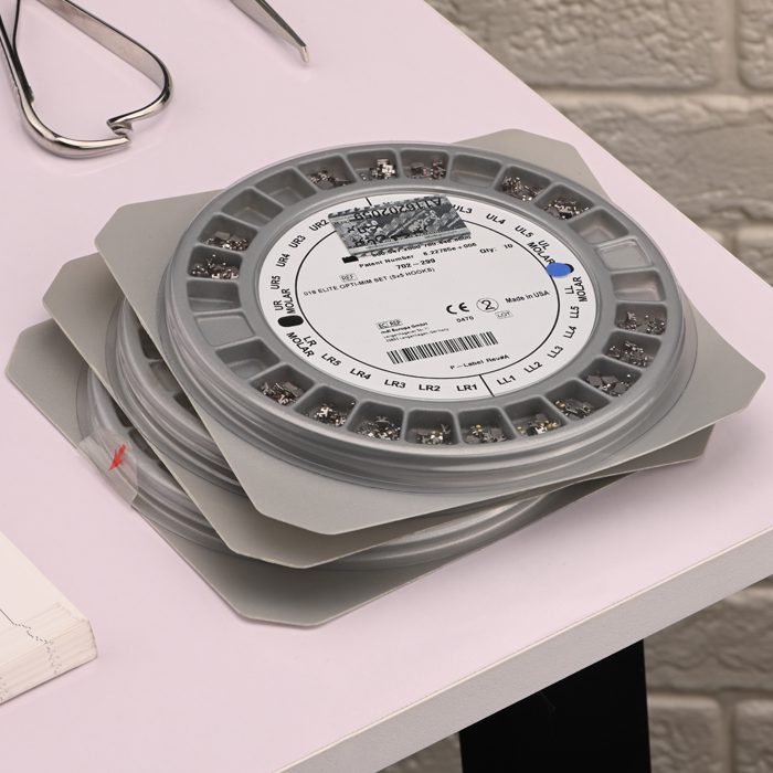 براکت فلزی 10 کیسی Ortho Organizer - 2